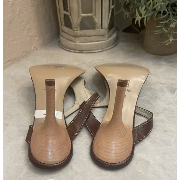 Charles David designer heels brown sz 38 - Picture 15 of 15
